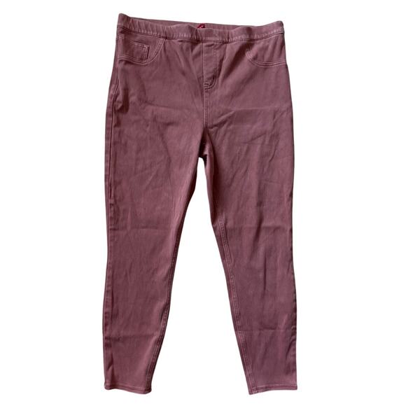 Spanx Plus Jean-ish Plus Ankle Leggings Bronzer Size 2X - Picture 4 of 10